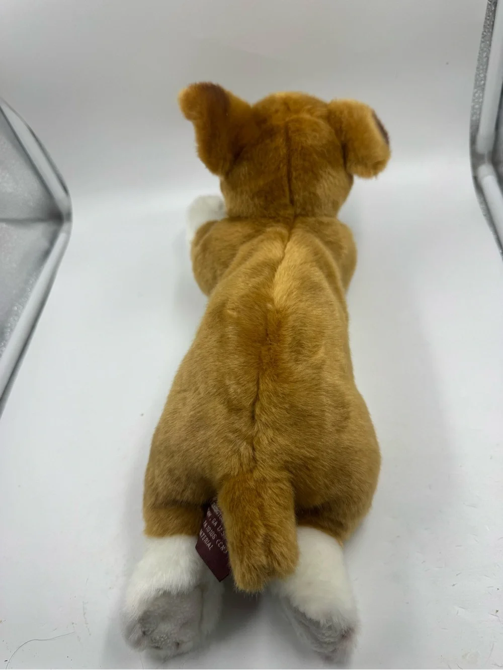 Bearington Collection Roscoe Boxer Plush Stuffed Animal Puppy Dog